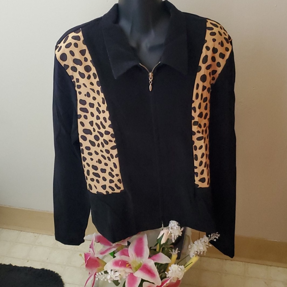 Velvety Jacket long sleeves